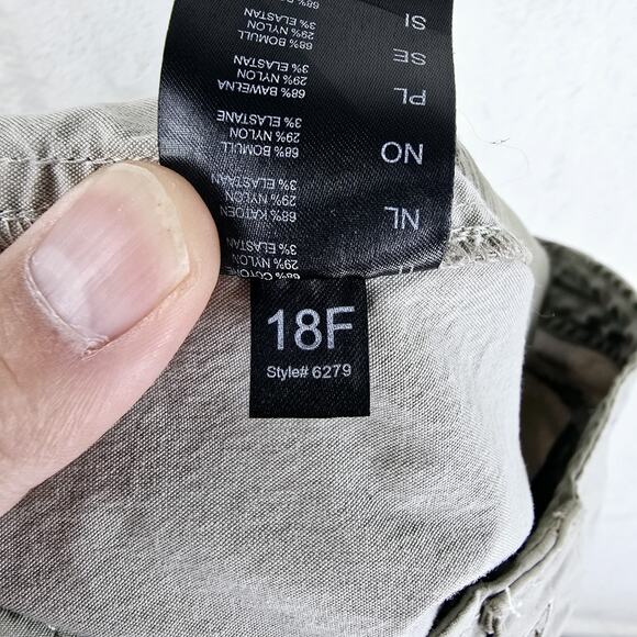 Kuhl Spire Roll Up Pants 8 Short 32x29 Adjustable Gray Stretch Hiking 6279 - Picture 9 of 16